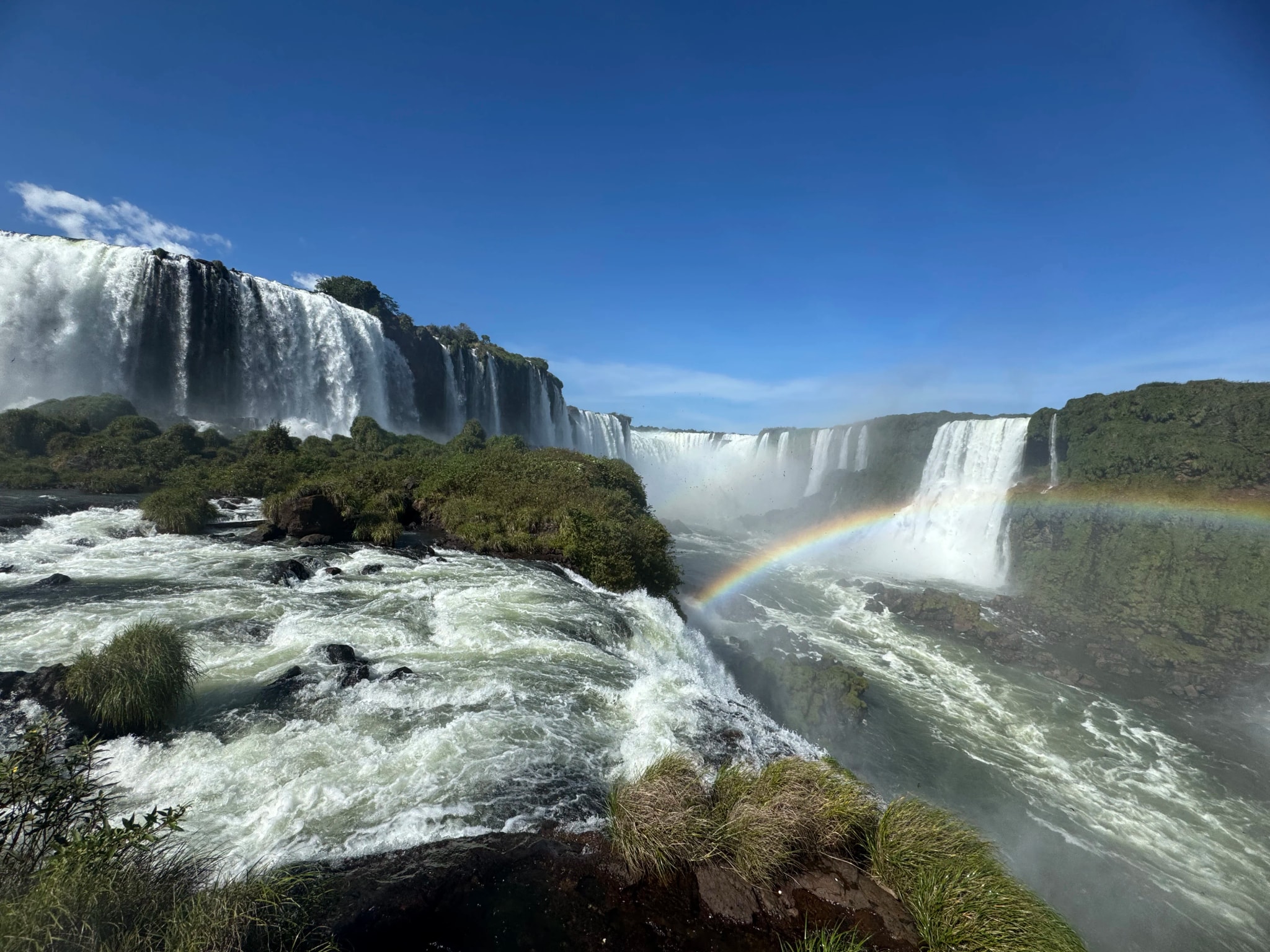Brazilian side of Iguazu Falls